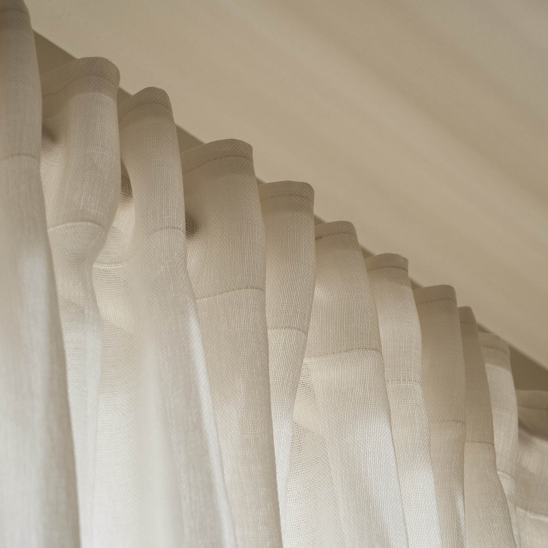 Curtain with shirring Maisy Beige 507/06