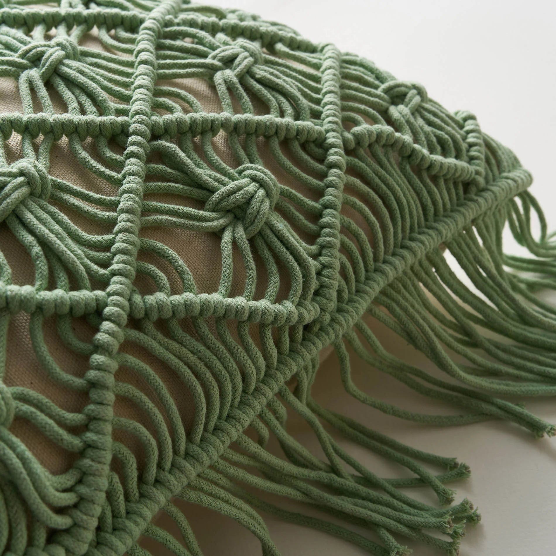 Μαξιλαροθήκη 43x43cm Natural Fog Green 196