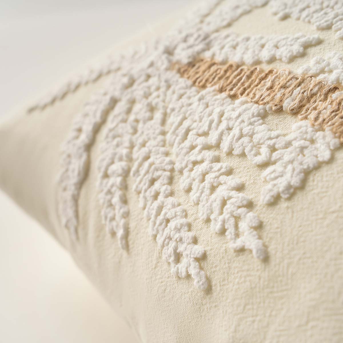 Μαξιλαροθήκη 43x43cm Triss Moon Ecru 277