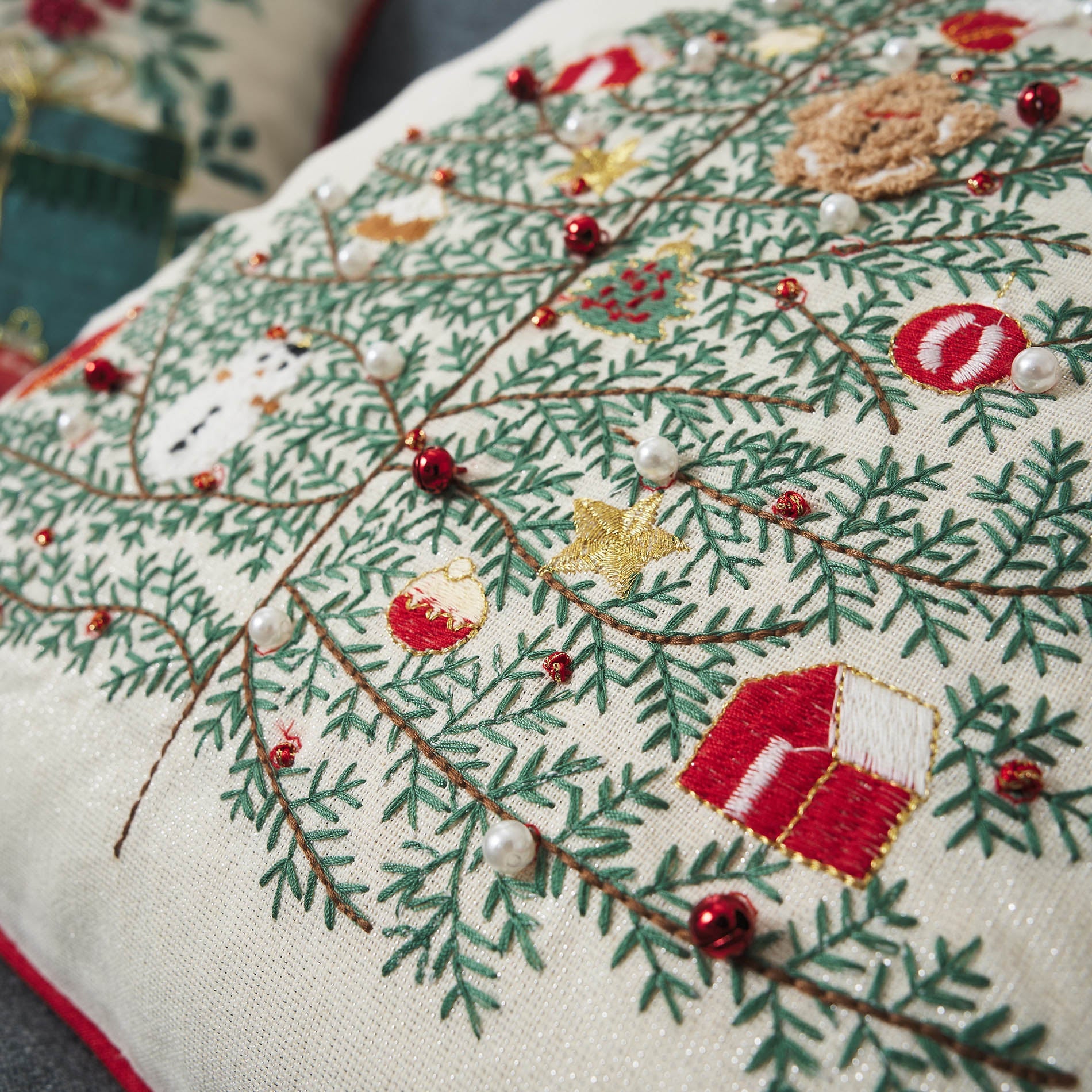Μαξιλαροθήκη 43x43cm Xmas 341