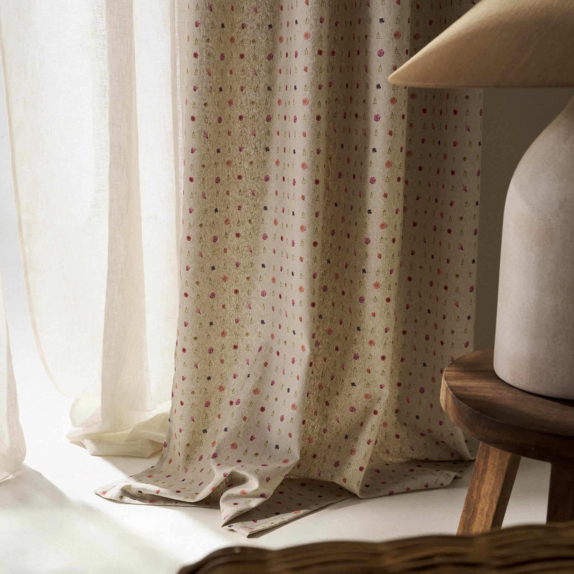 Ready-made Curtain 130x270cm Zaklin 120