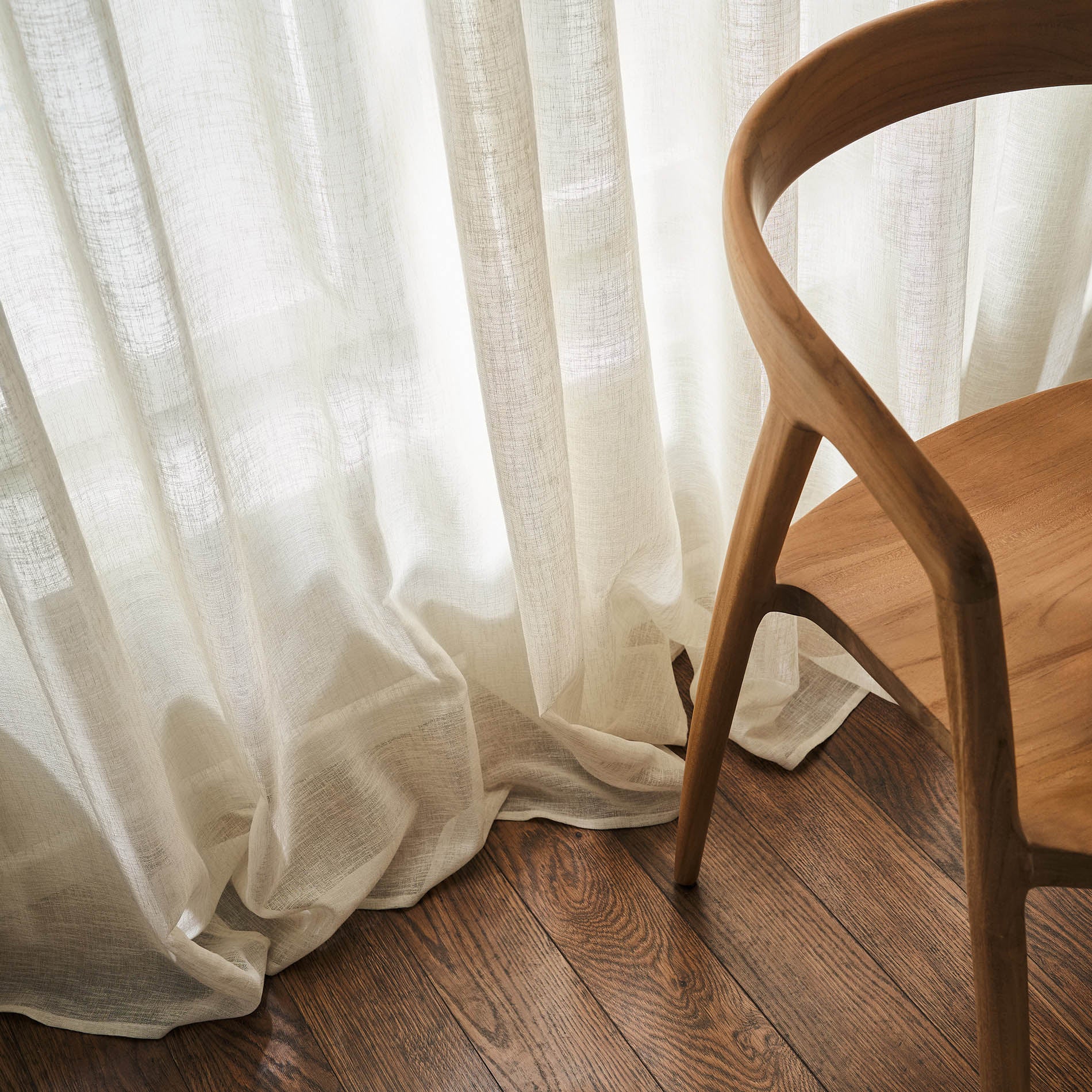 Combe Beige Curtain with Ribbon SS24 502/06