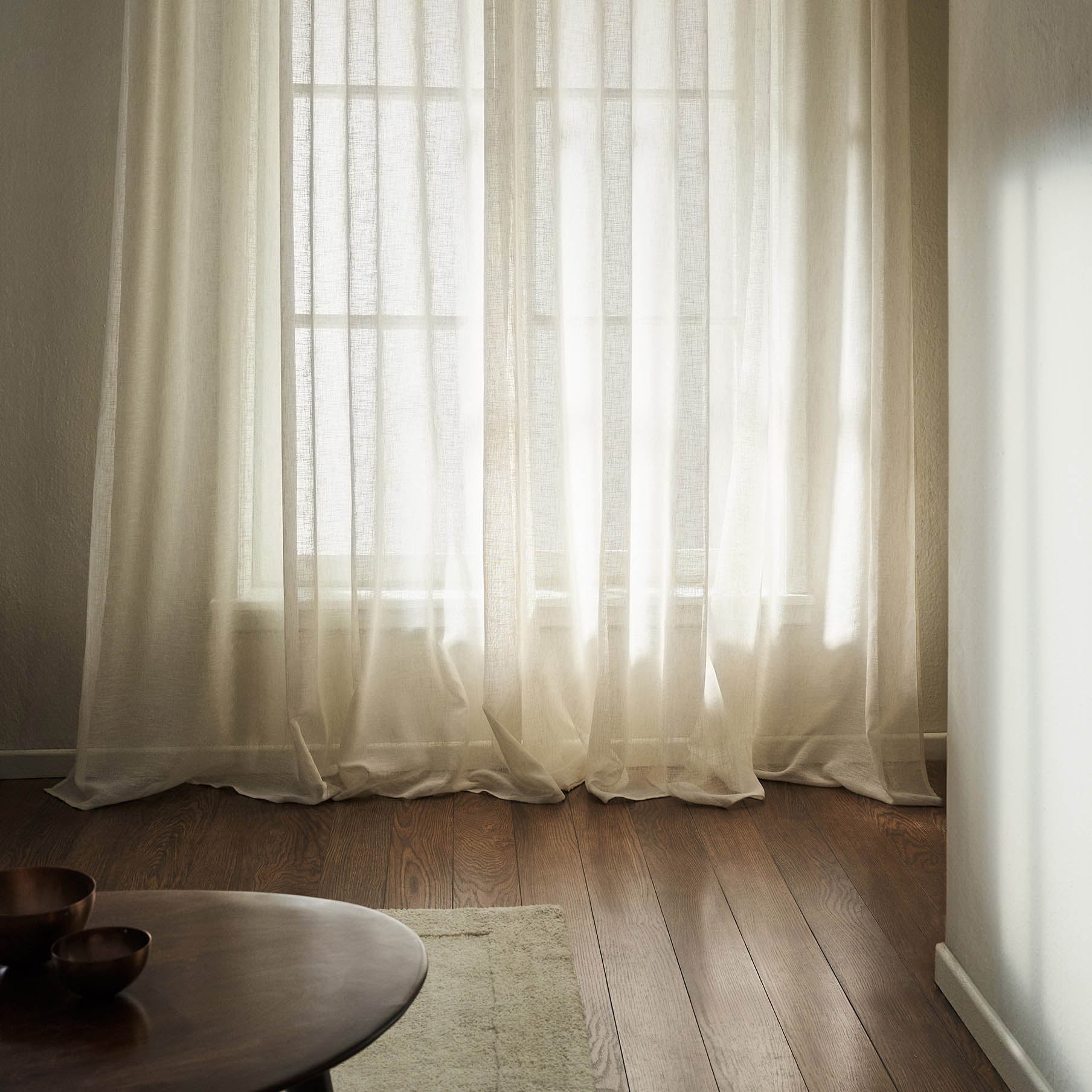 Combe Beige Curtain with Ribbon SS24 502/06