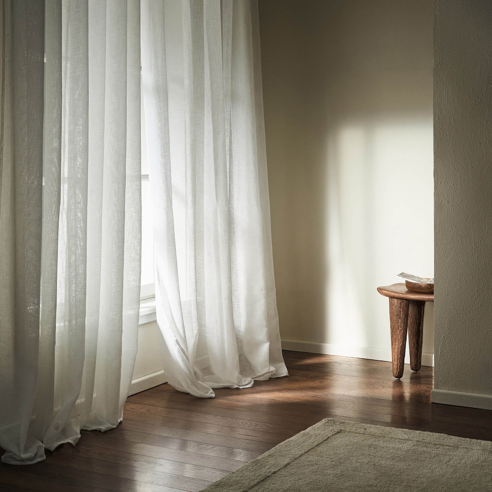 Κουρτίνα με τρουκς Combe Offwhite 502/05