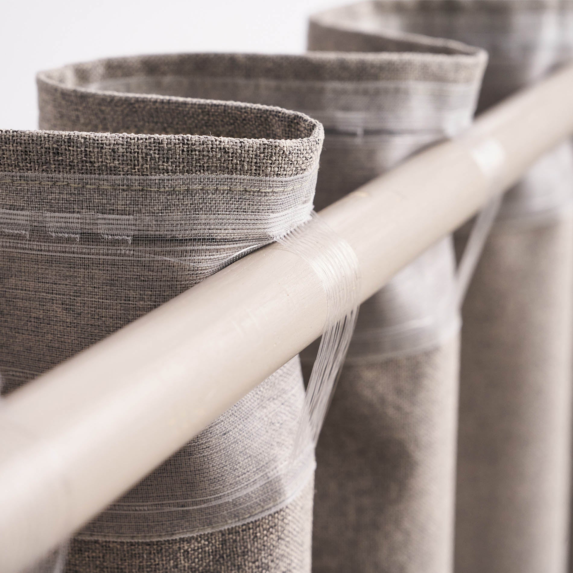 Combe Willow Beige 502/45 Curtain with Grommet