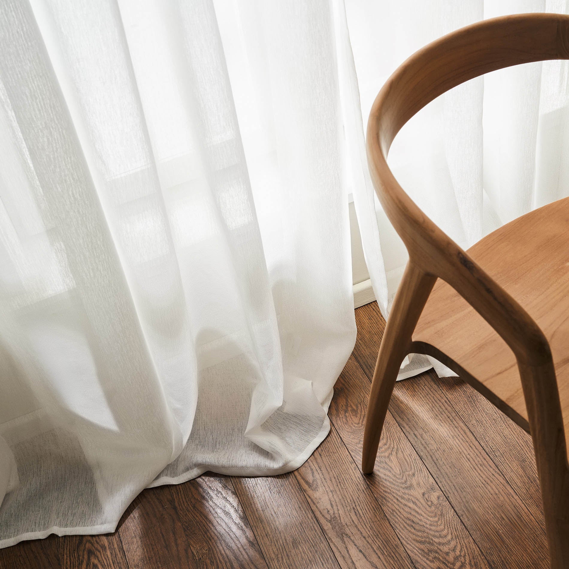 Curtain with swag Maisy White 507/05