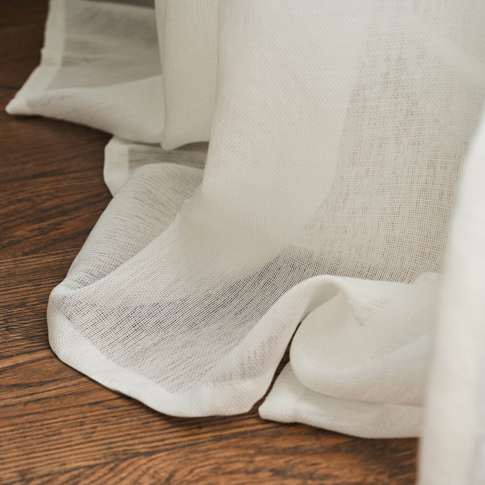 Curtain with swag Maisy White 507/05