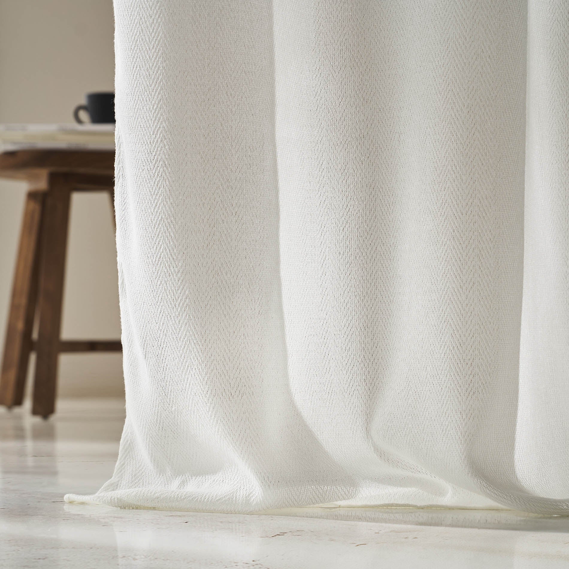 Curtain with valance Velmira OffWhite 509