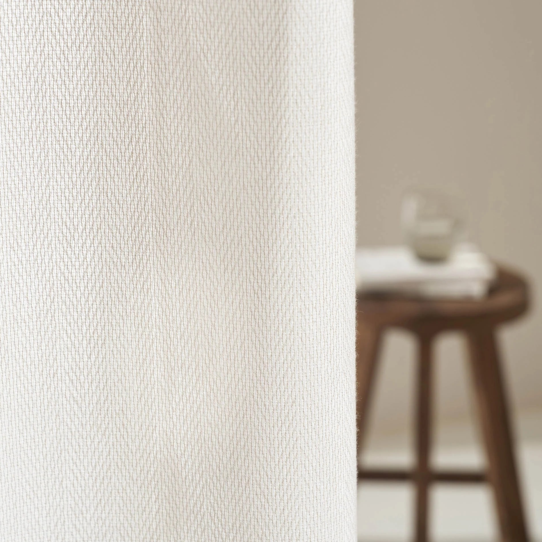Curtain with valance Velmira Beige 509