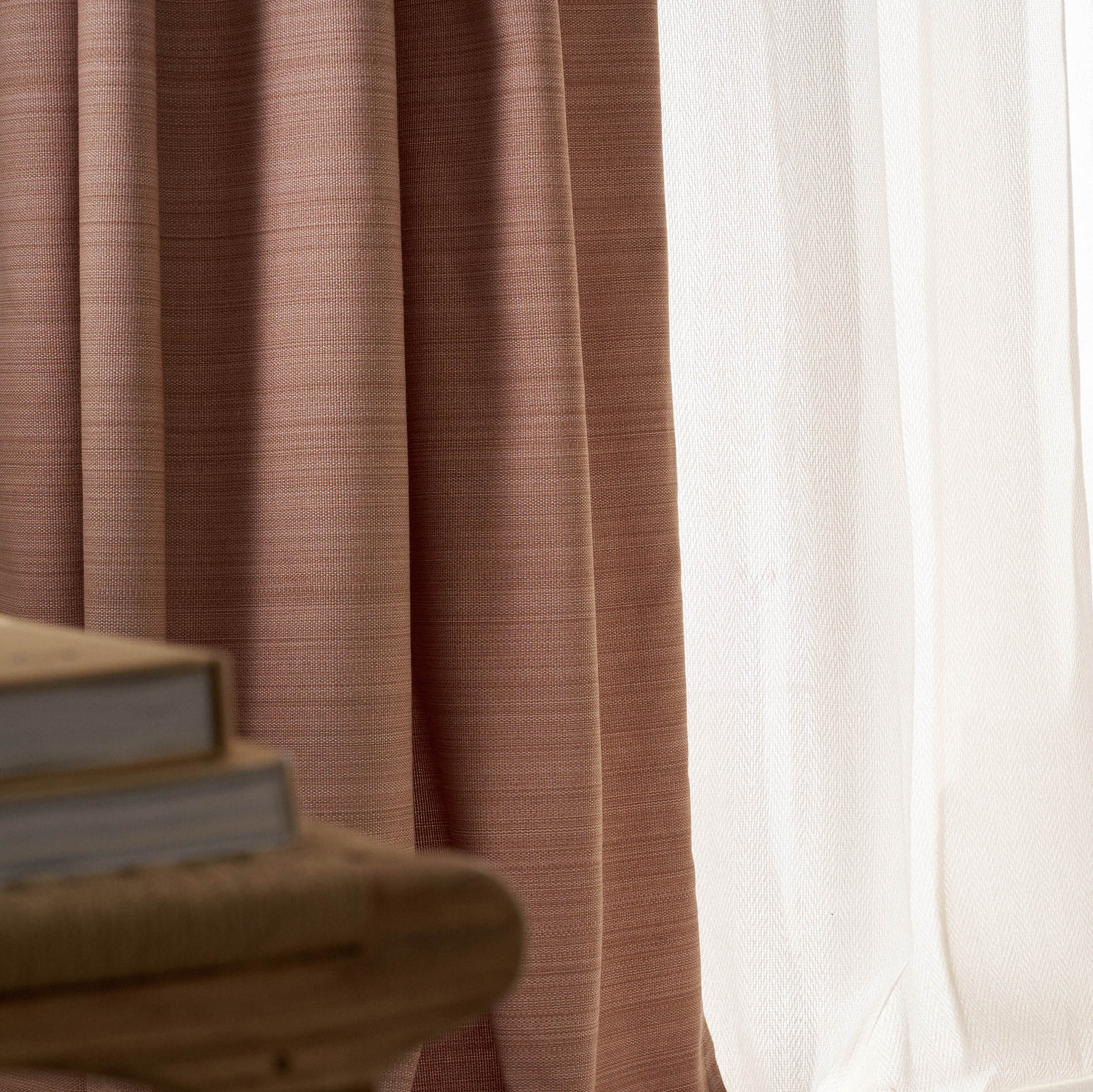 Ready-made Curtain 130x270cm Teyana Salmon 656