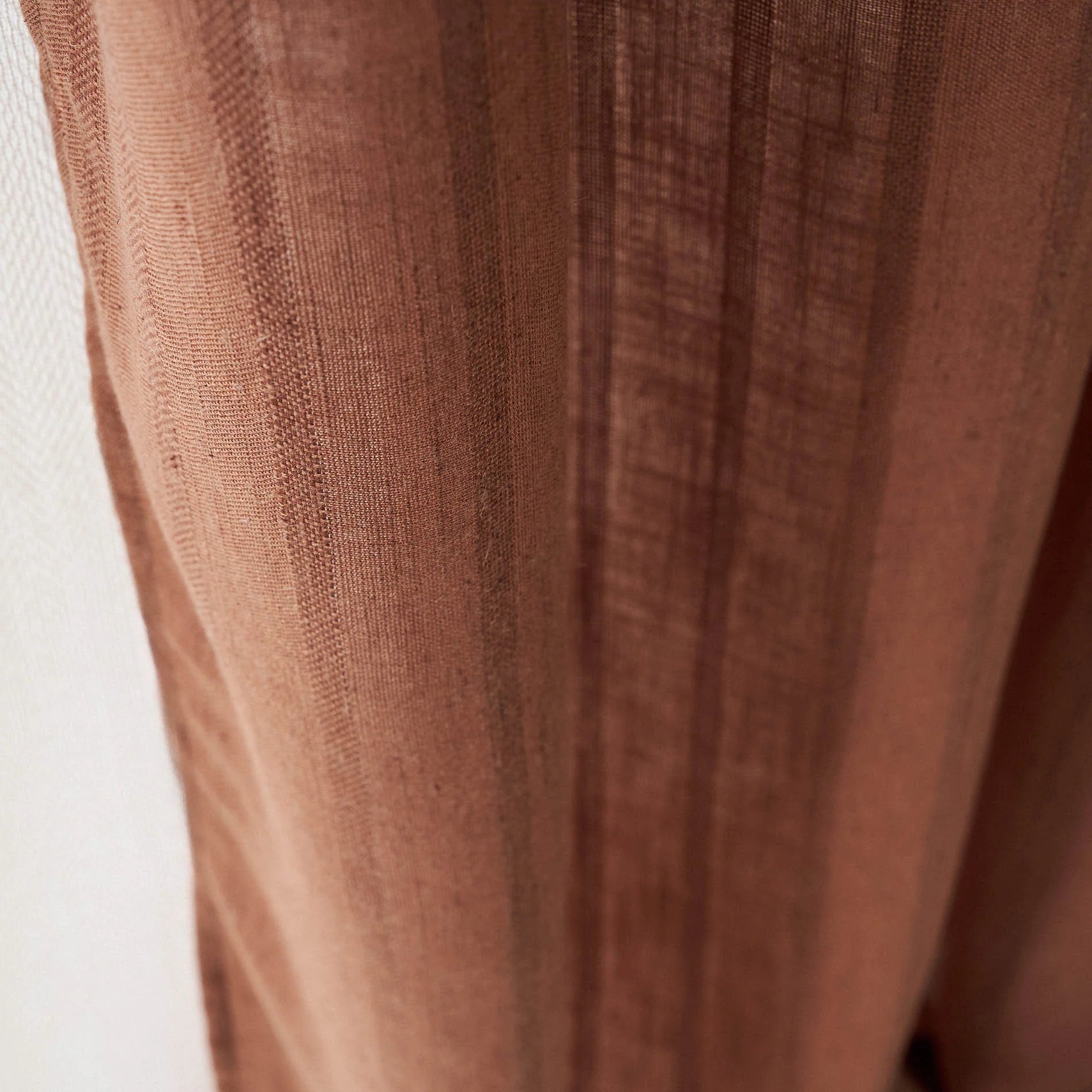 Curtain with studs 140x280cm Nysera Rust 705