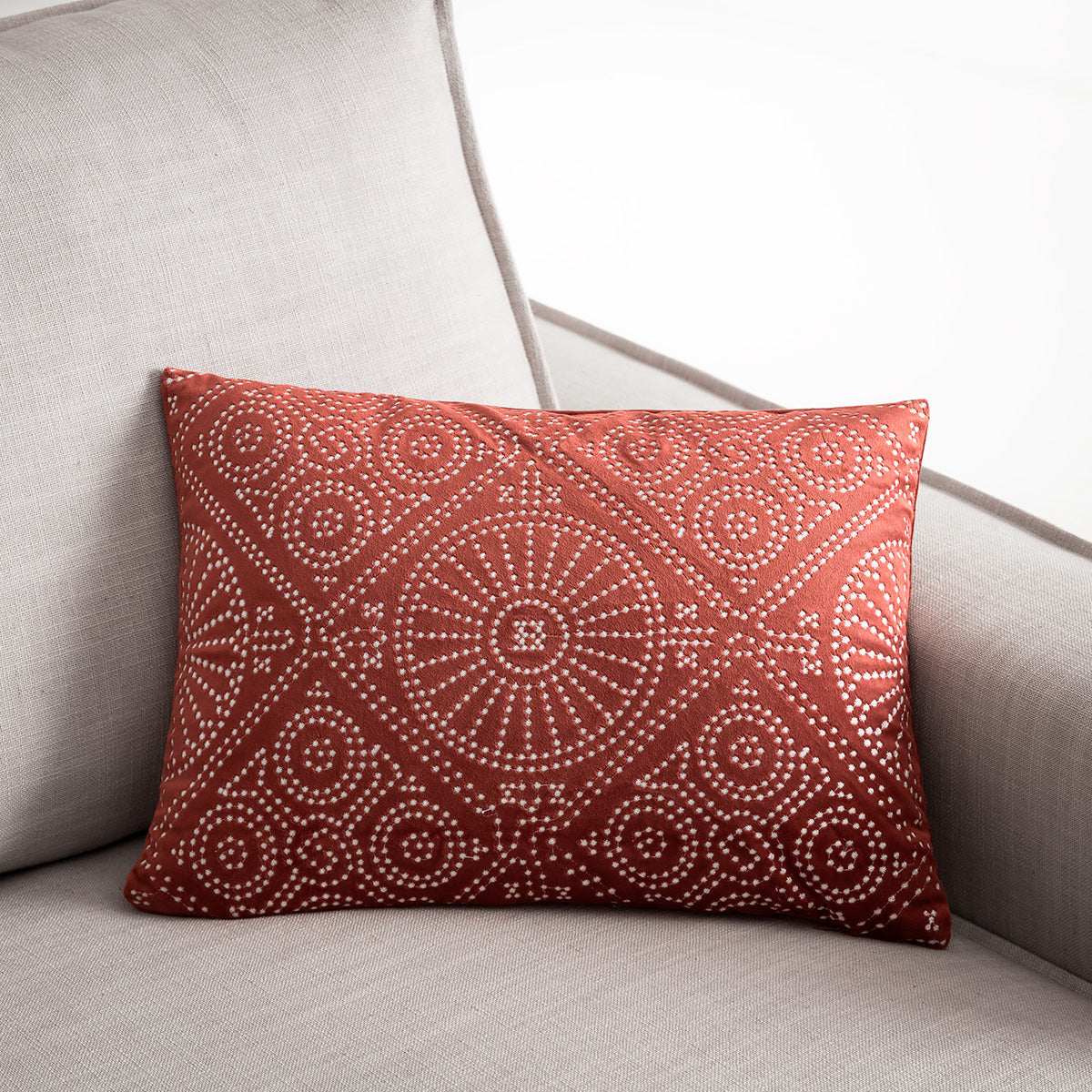 Μαξιλαροθήκη 30x45cm Cressida Paprika 139
