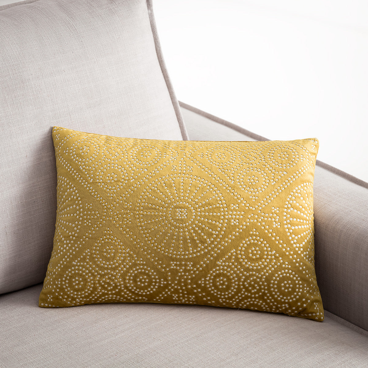 Pillowcase 30x45cm Cressida Champagne Green 139