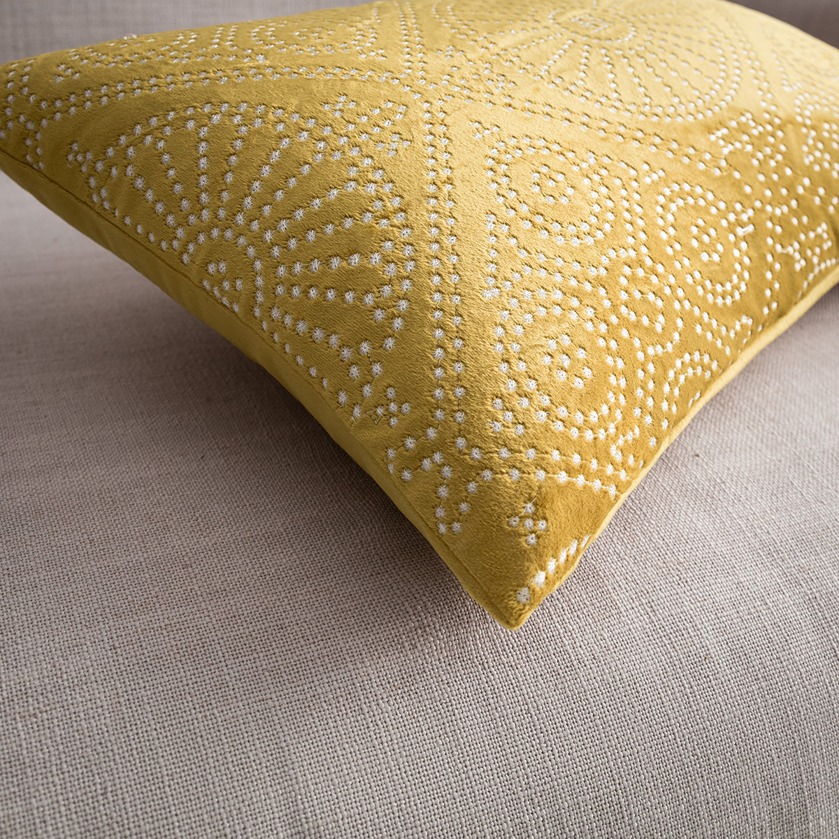 Pillowcase 30x45cm Cressida Champagne Green 139