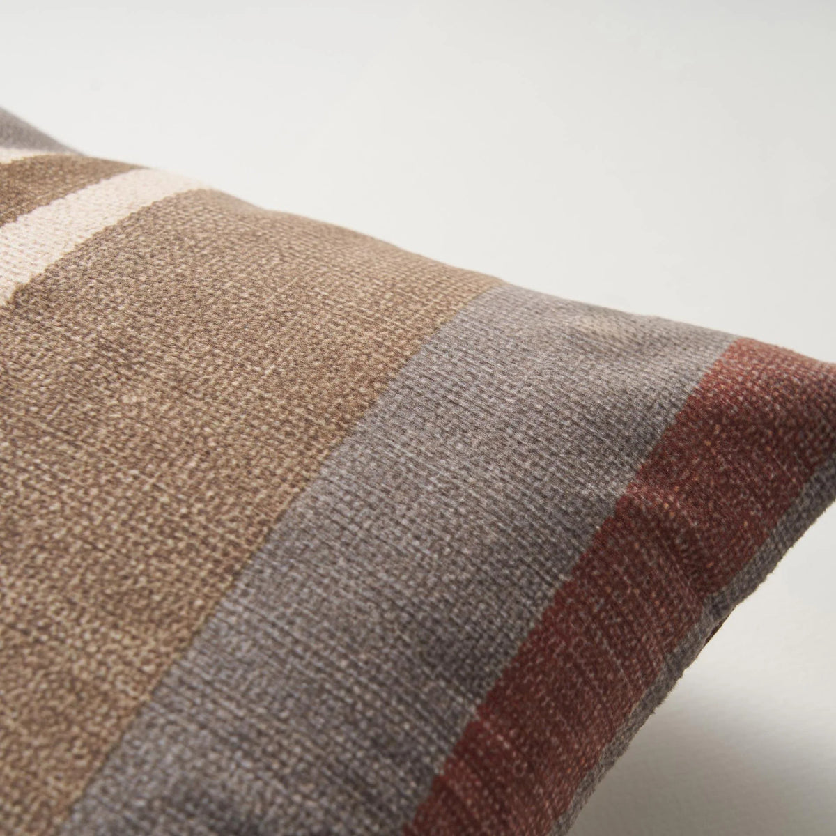 Μαξιλαροθήκη 30x45cm Neoma stripe Gold Beige 158
