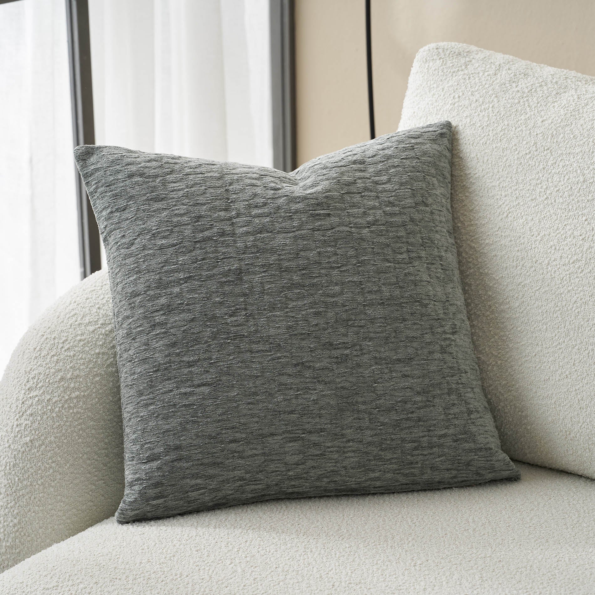 Μαξιλαροθήκη 50x50cm Ondine Weed Grey 184/07