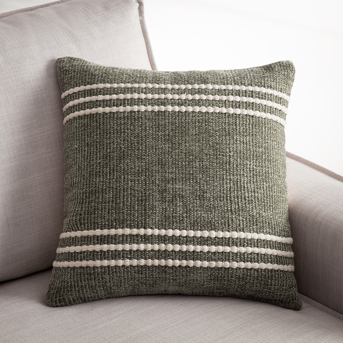 Μαξιλαροθήκη 43x43cm Icelyn Sage Green 302/ 46