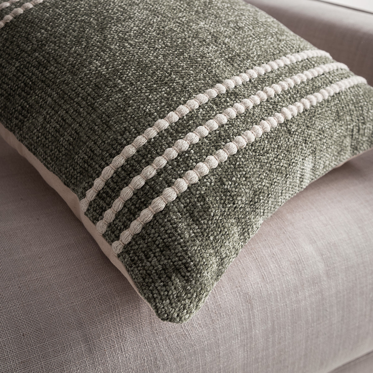 Μαξιλαροθήκη 43x43cm Icelyn Sage Green 302/ 46