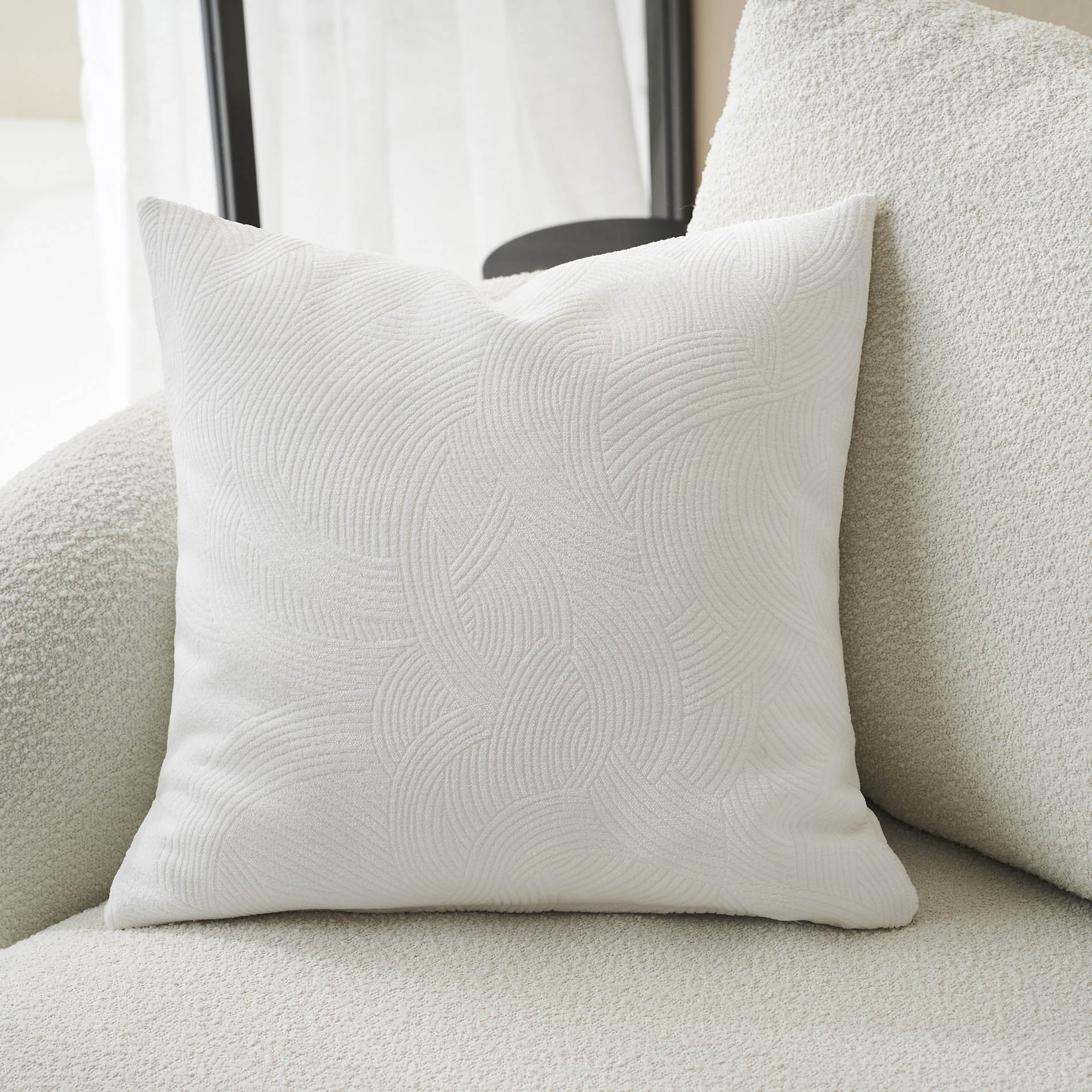 Μαξιλαροθήκη 50x50cm Nimbus Polar White 447/26