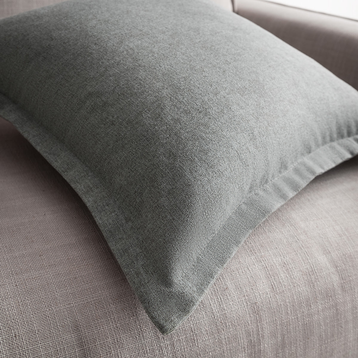 Μαξιλαροθήκη 43x43cm Isolde Sage Green 460
