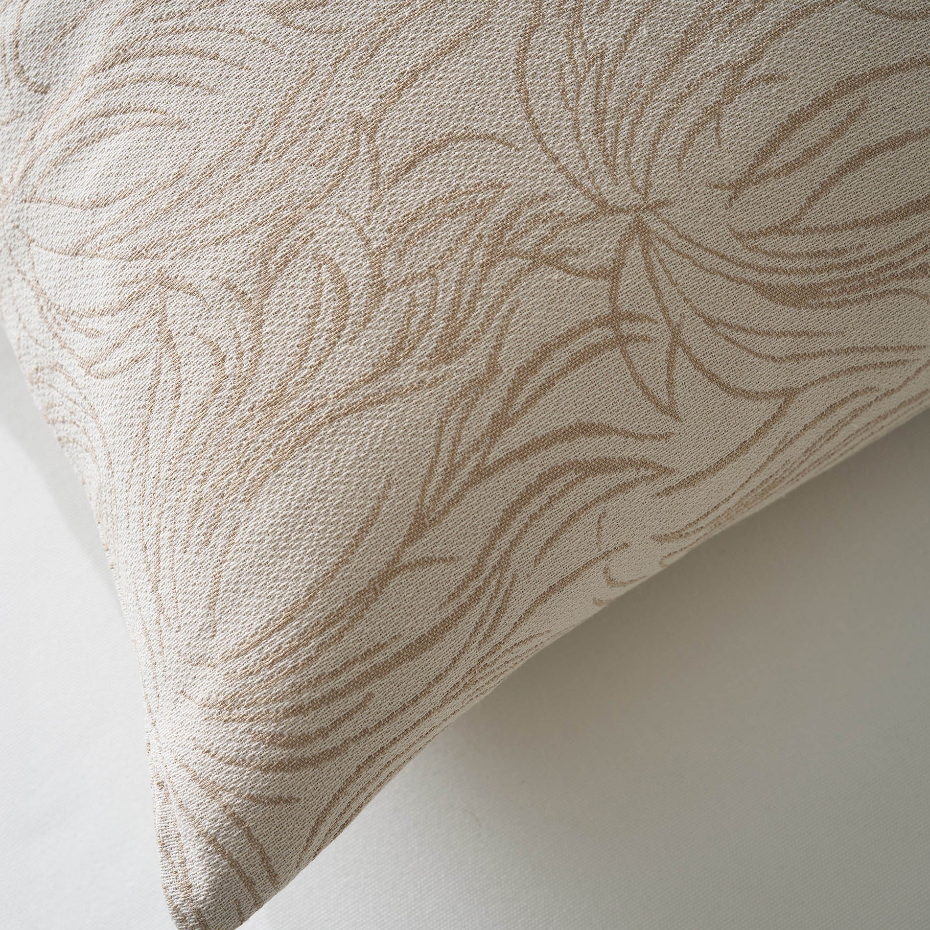 Μαξιλαροθήκη 50x50cm Delia Natural Ecru 563/05