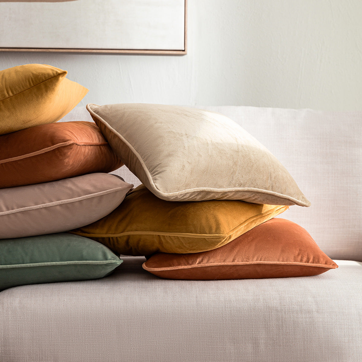 Μαξιλαροθήκη 43x43cm Winter Shell Beige 711/ 47