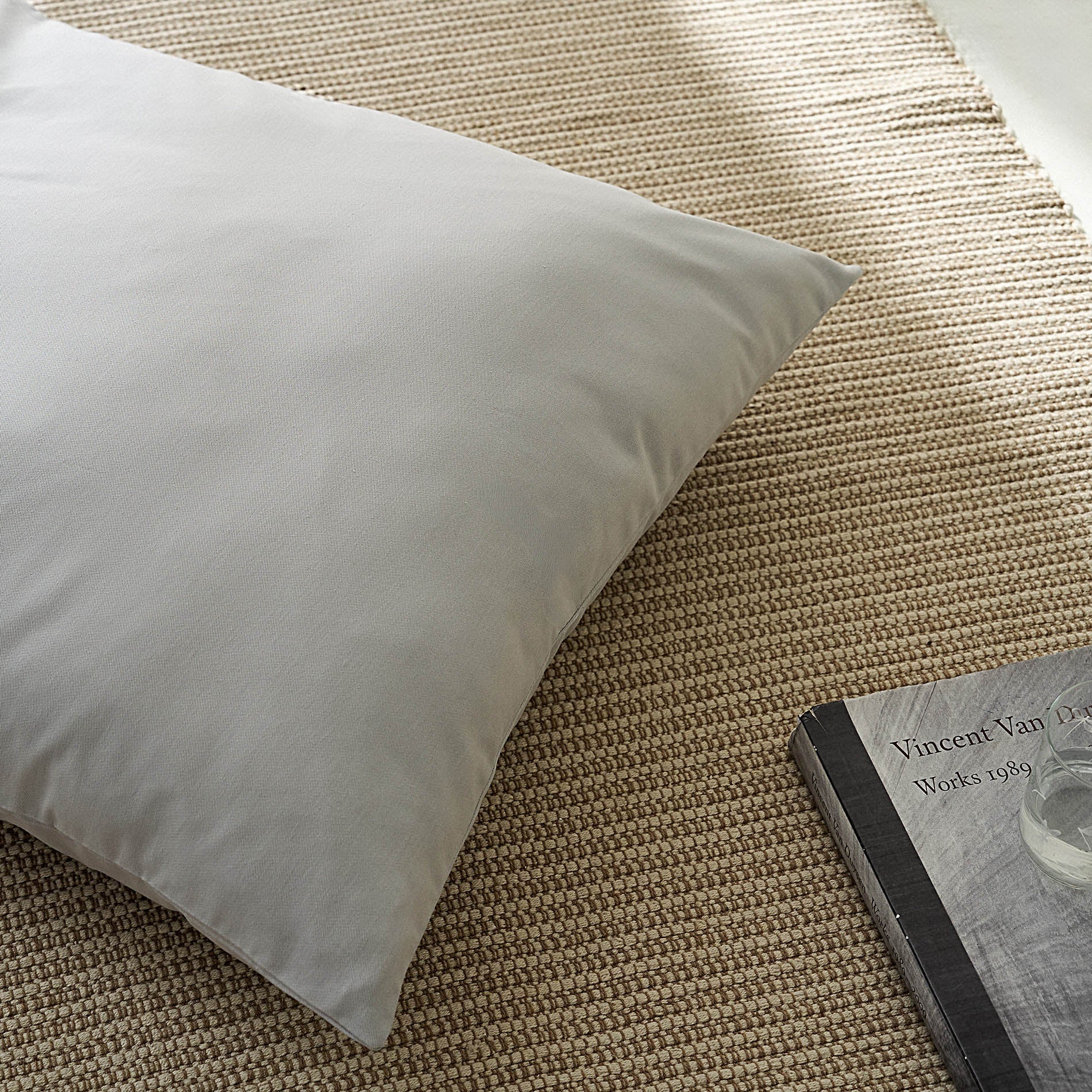 Μαξιλαροθήκη 65x65cm Emory Light Grey 714