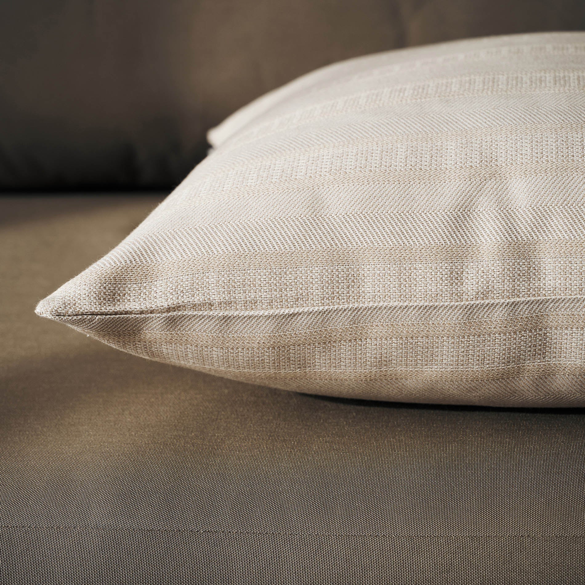 Pillowcase 50x50cm Laurel Hemp Beige 731/04