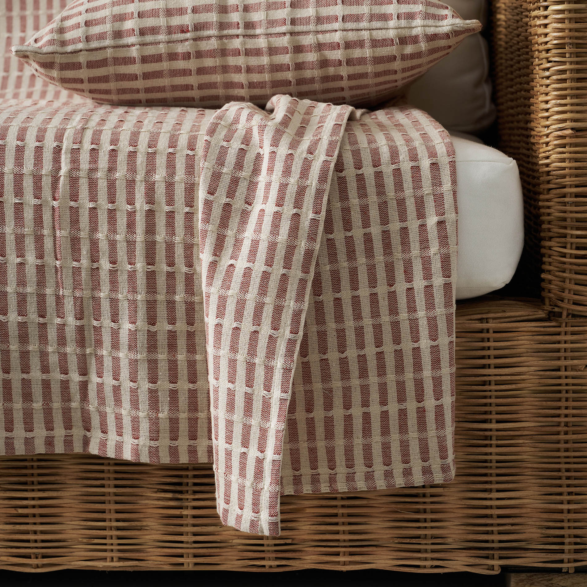 sofa throw Elysia Dusty Rust 531/02