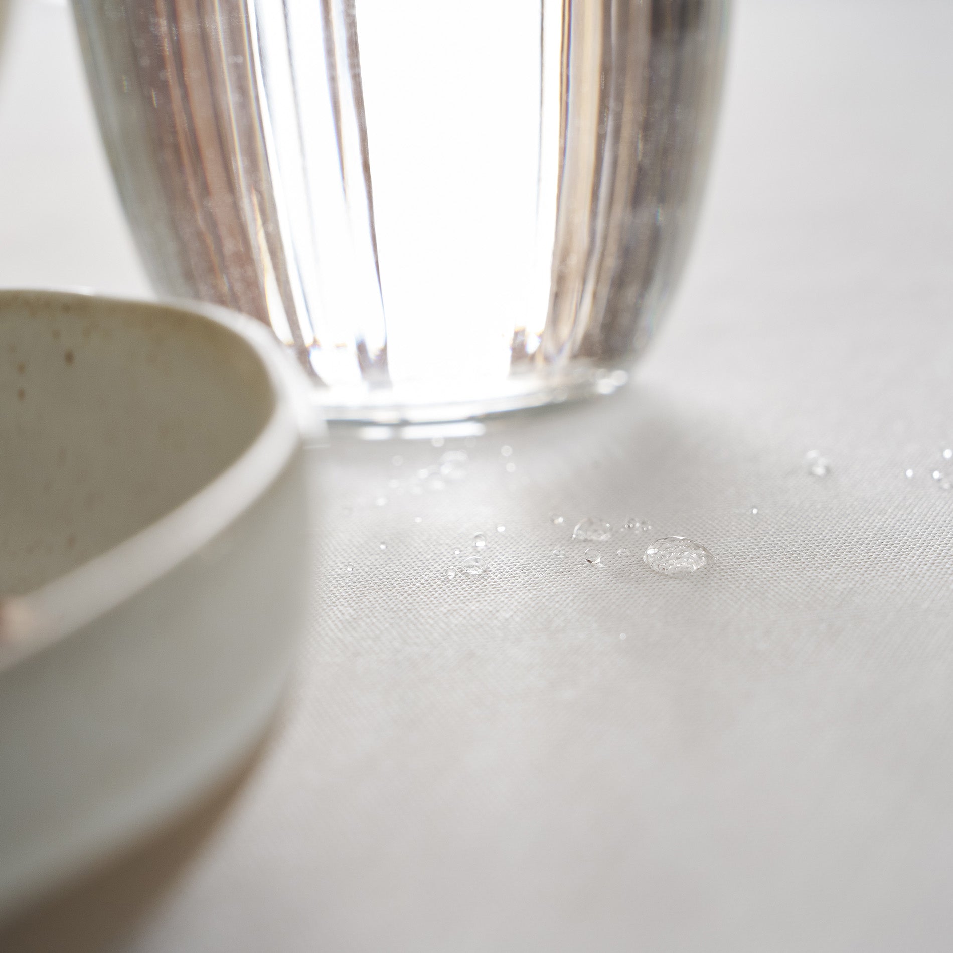 Tablecloth Aelinore Pure white 391/16