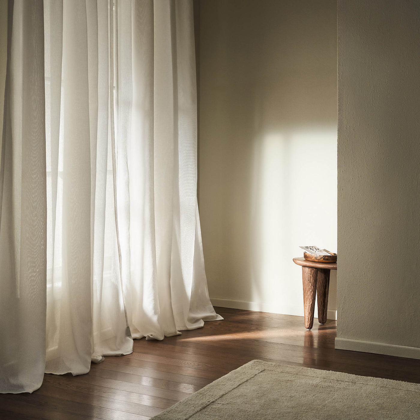 Curtain with shirring Maisy Beige 507/06