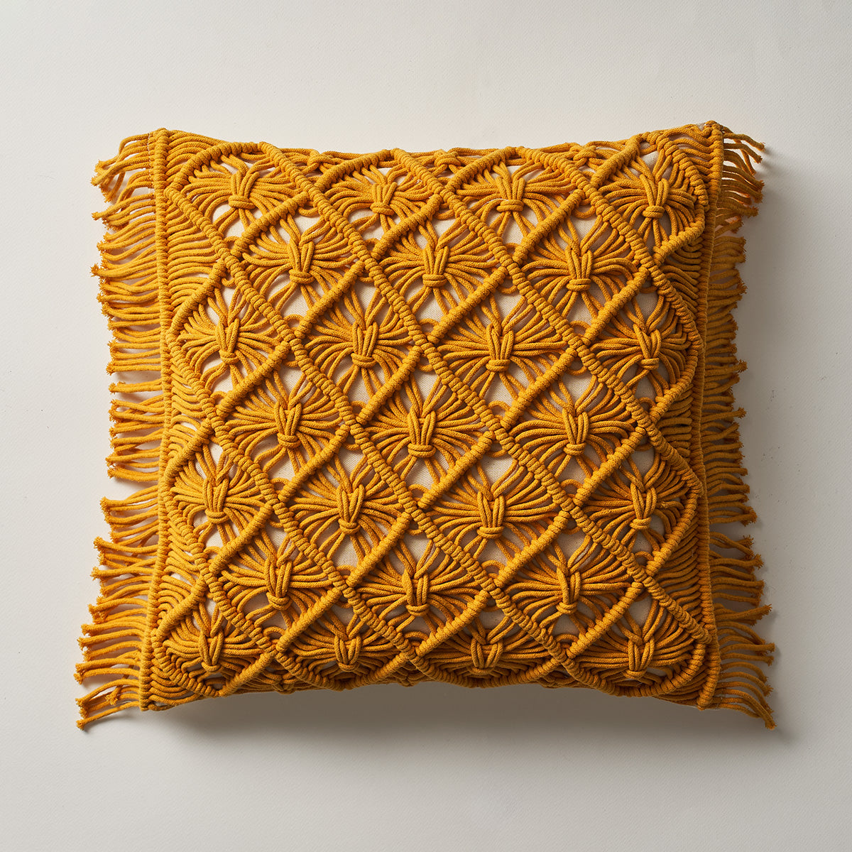 Μαξιλαροθήκη 43x43cm Sahara Rattan Yellow 193