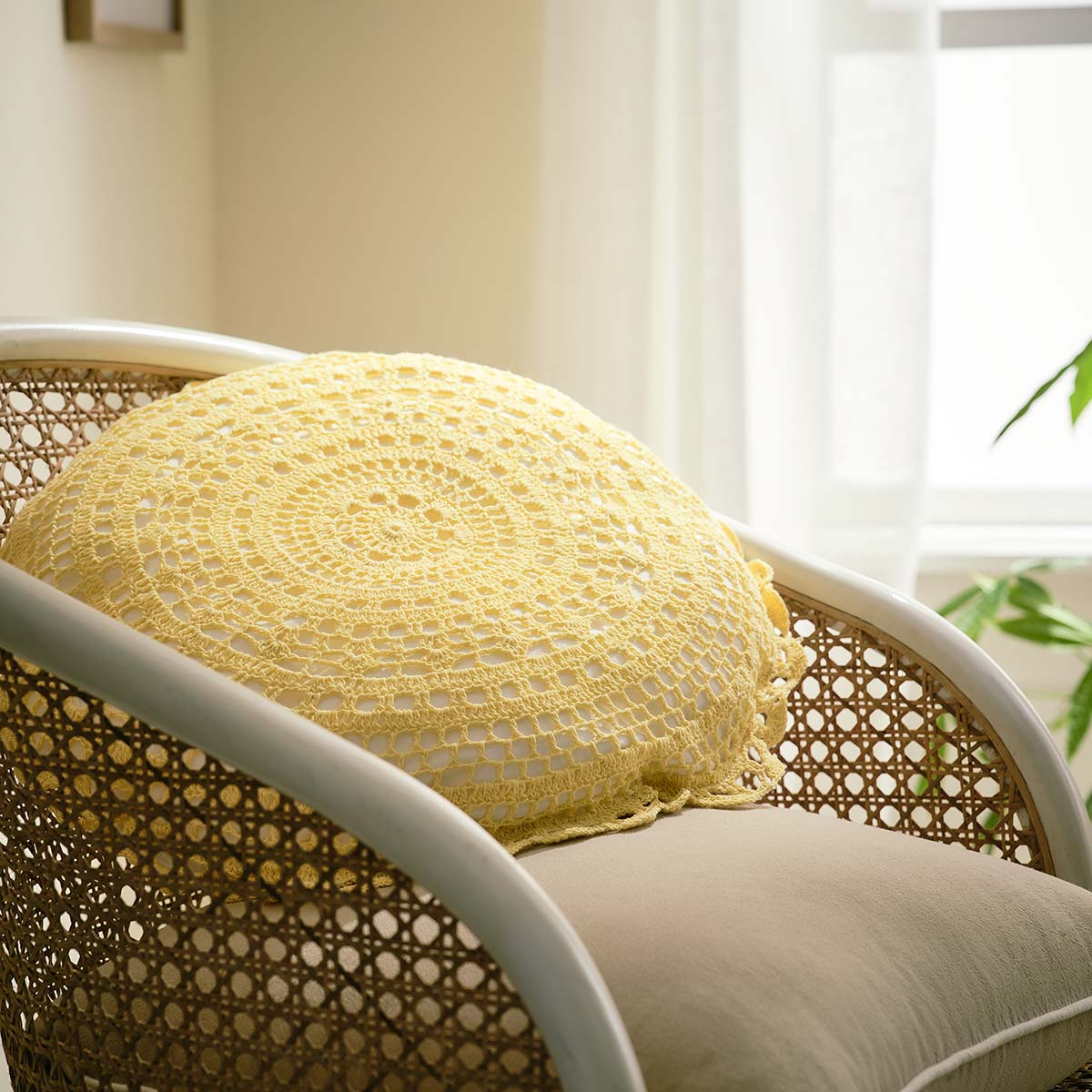 Μαξιλαροθήκη 43cm Ilesha Pollen Yellow 253