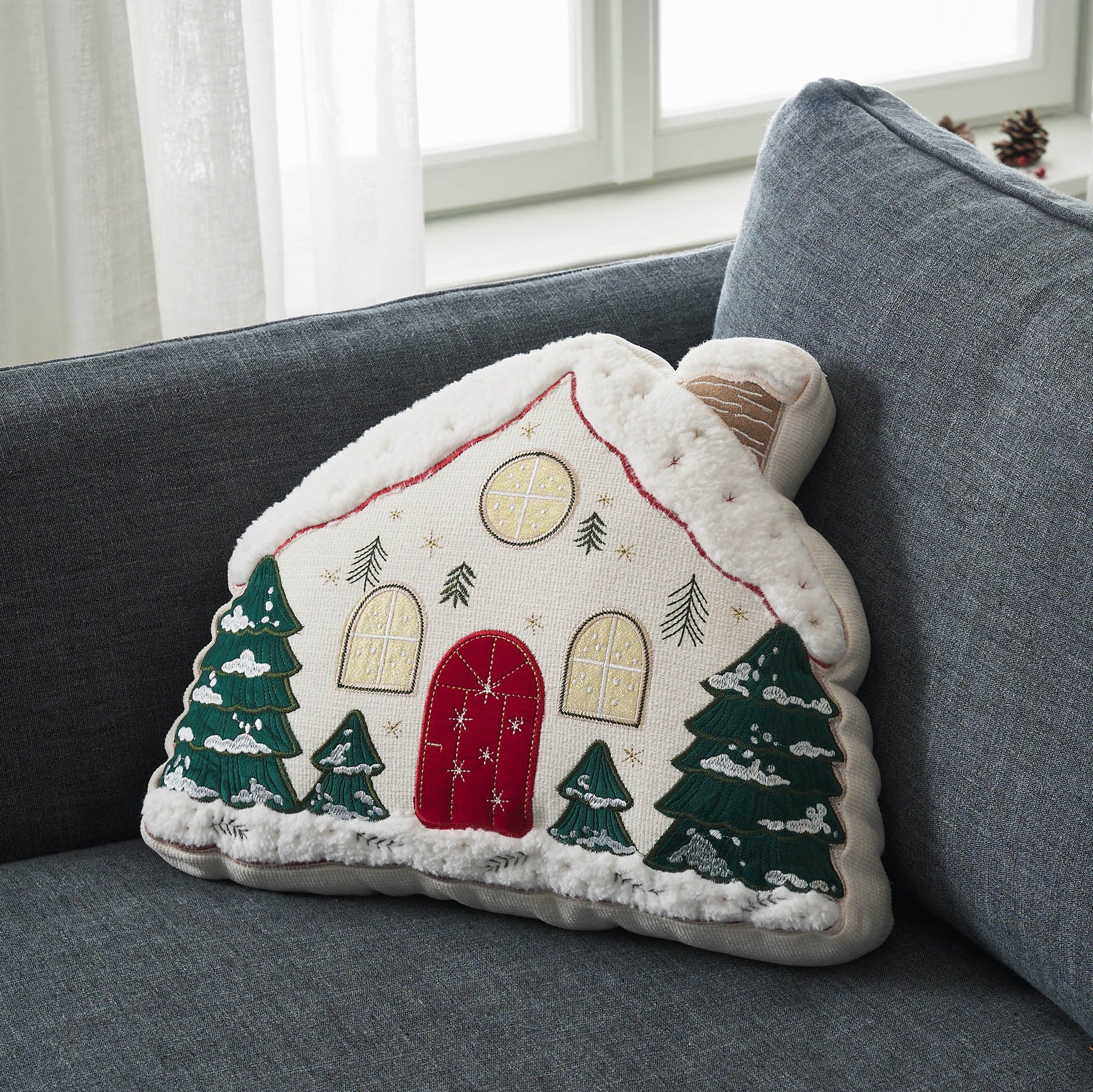 Μαξιλαράκι με γέμισμα 38x46cm  Xmas 279