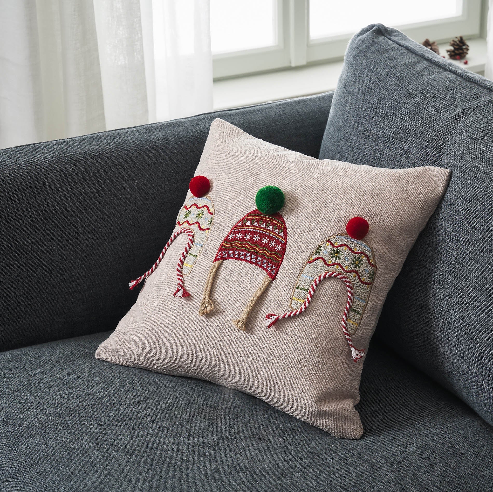 Μαξιλαροθήκη 43x43cm  Xmas 298