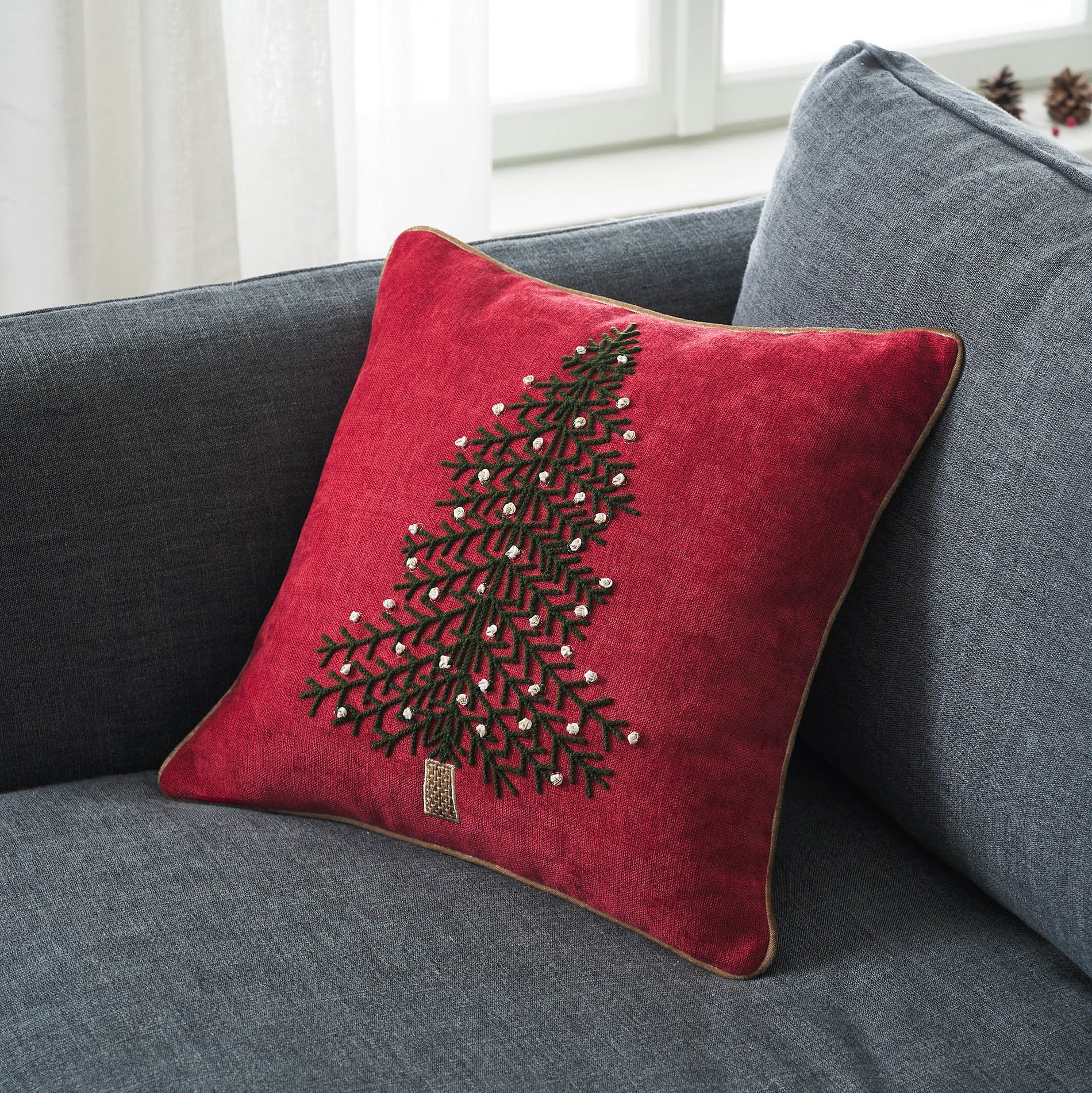 Μαξιλαροθήκη 43x43cm  Xmas 352