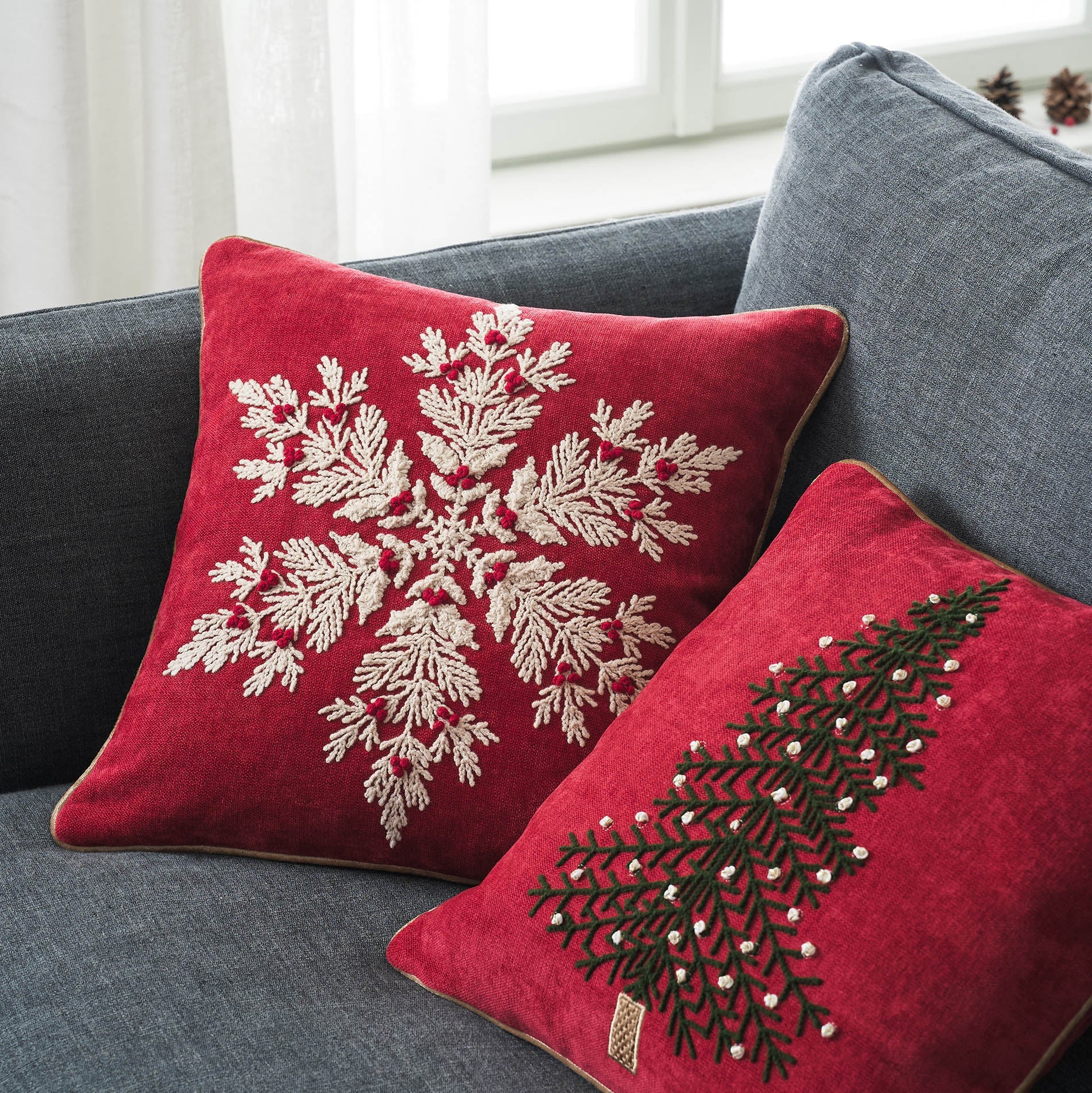 Μαξιλαροθήκη 43x43cm  Xmas 352