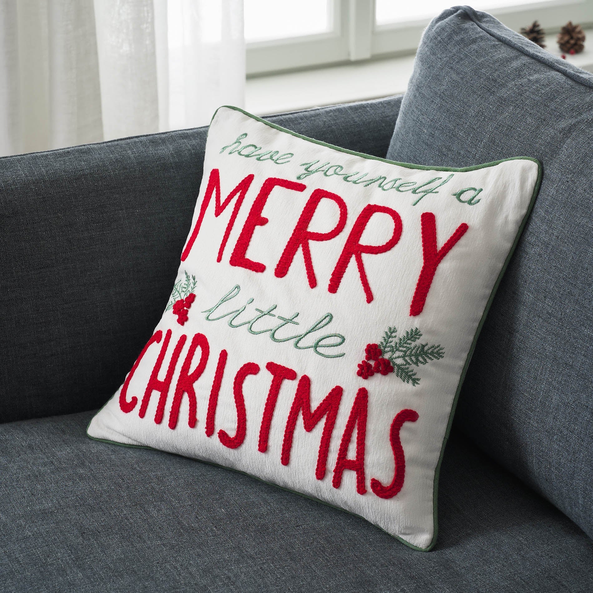 Μαξιλαροθήκη 43x43cm  Xmas 385