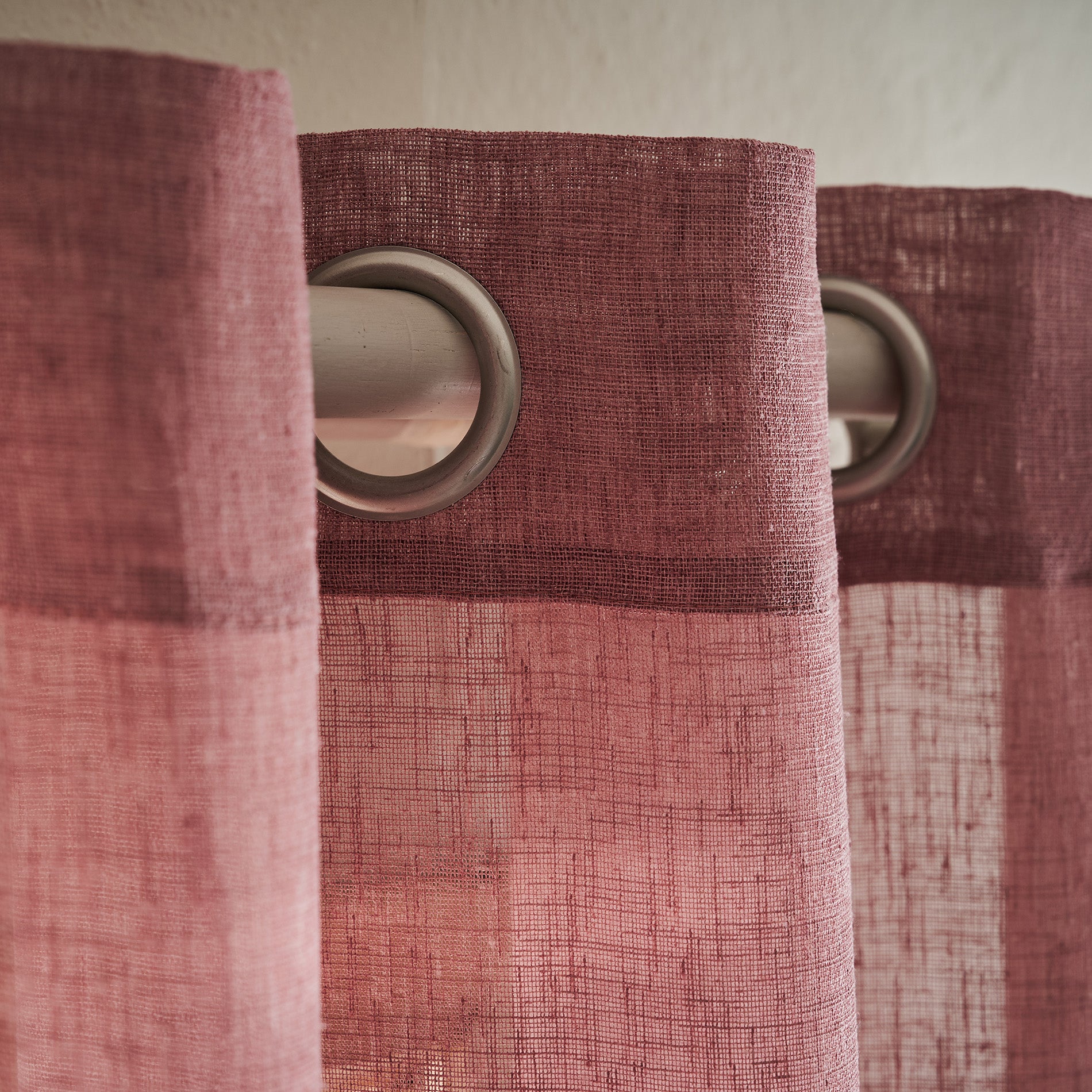 Curtain with studs 140x280cm Combe Tree Brown 502/08