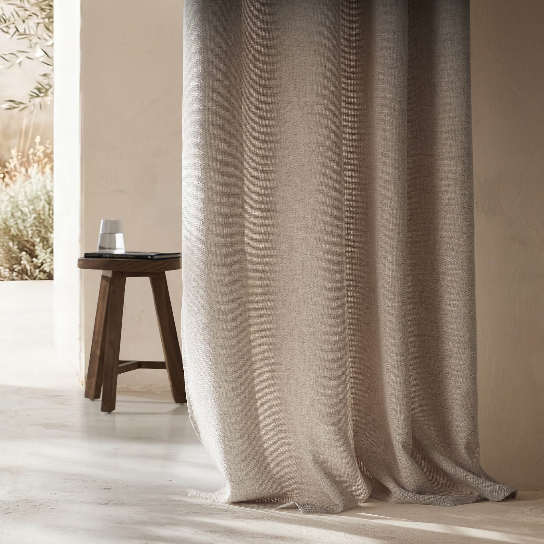 Curtain with grommet 140x280cm Magna Beige 495