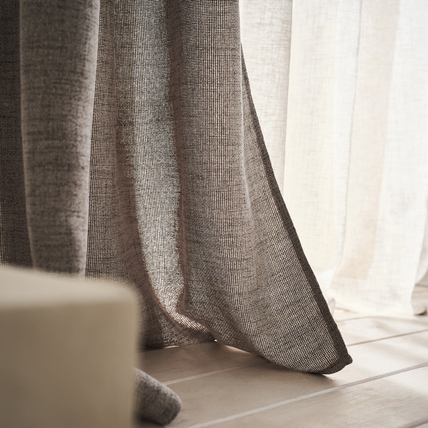 Curtain with slats 140x295cm Magna Elephant 495