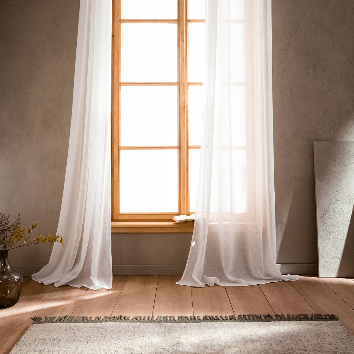 Combe Offwhite Curtain with Hooks SS24 502/05