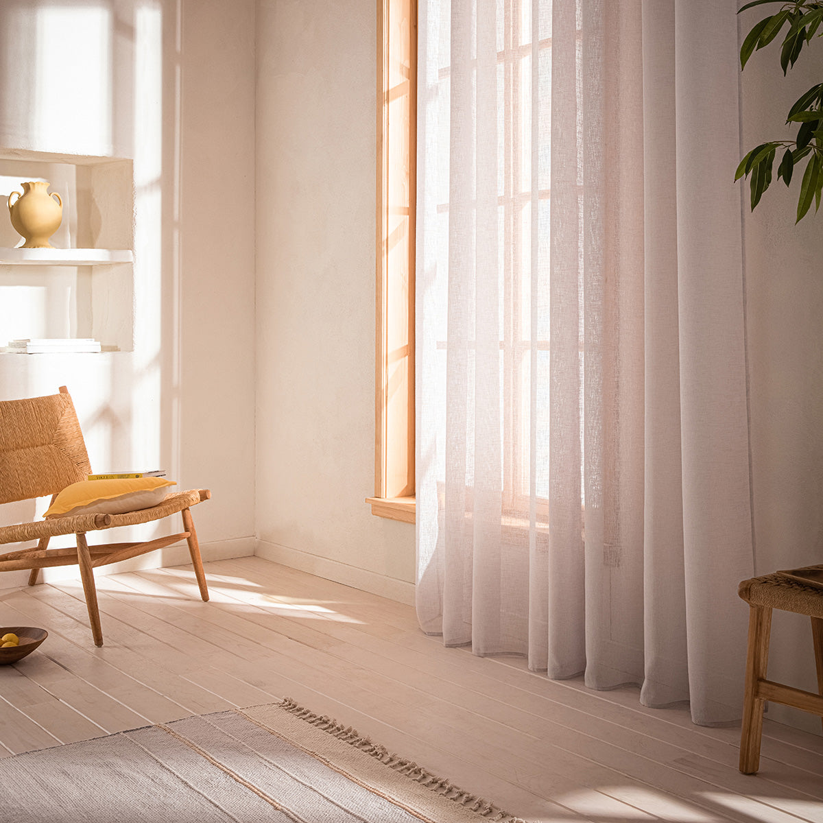 Curtain with studs 140x280cm Combe Water Grey 502/34