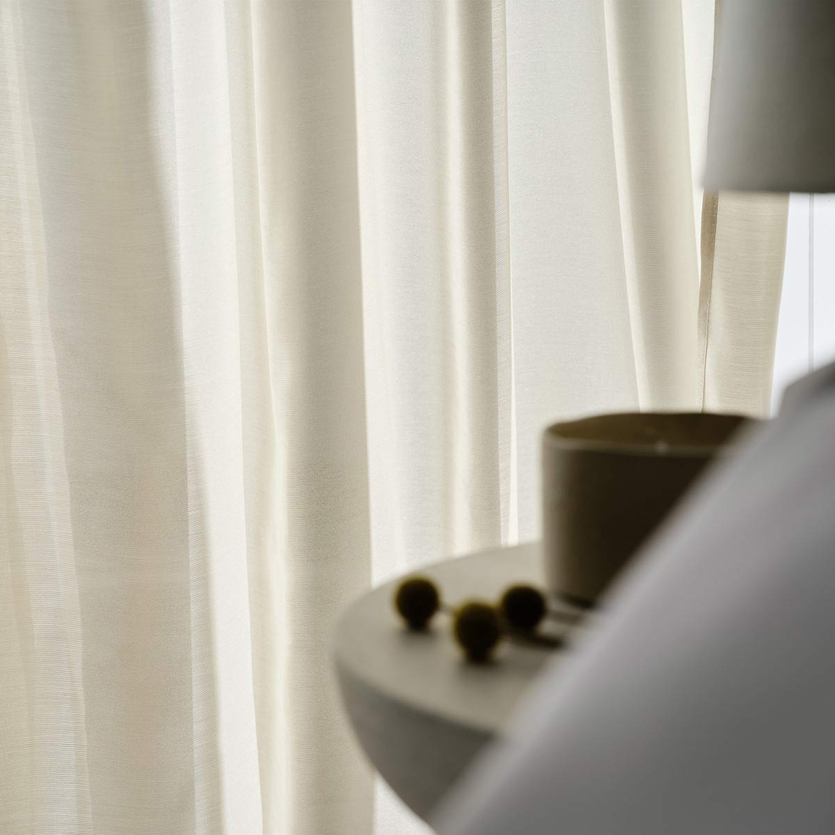 Κουρτίνα με σιρίτι Renata Beige 506/06