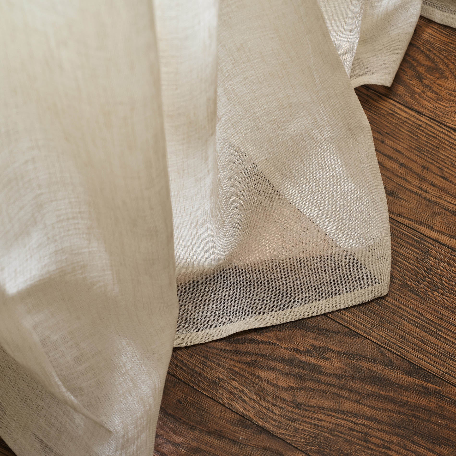 Κουρτίνα με τρουκς Maisy Beige 507/06