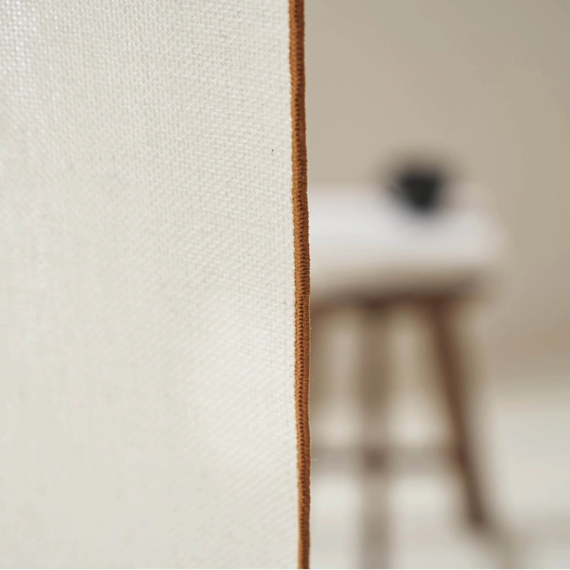 Κουρτίνα με σιρίτι 140x280cm Nedda Brown 614