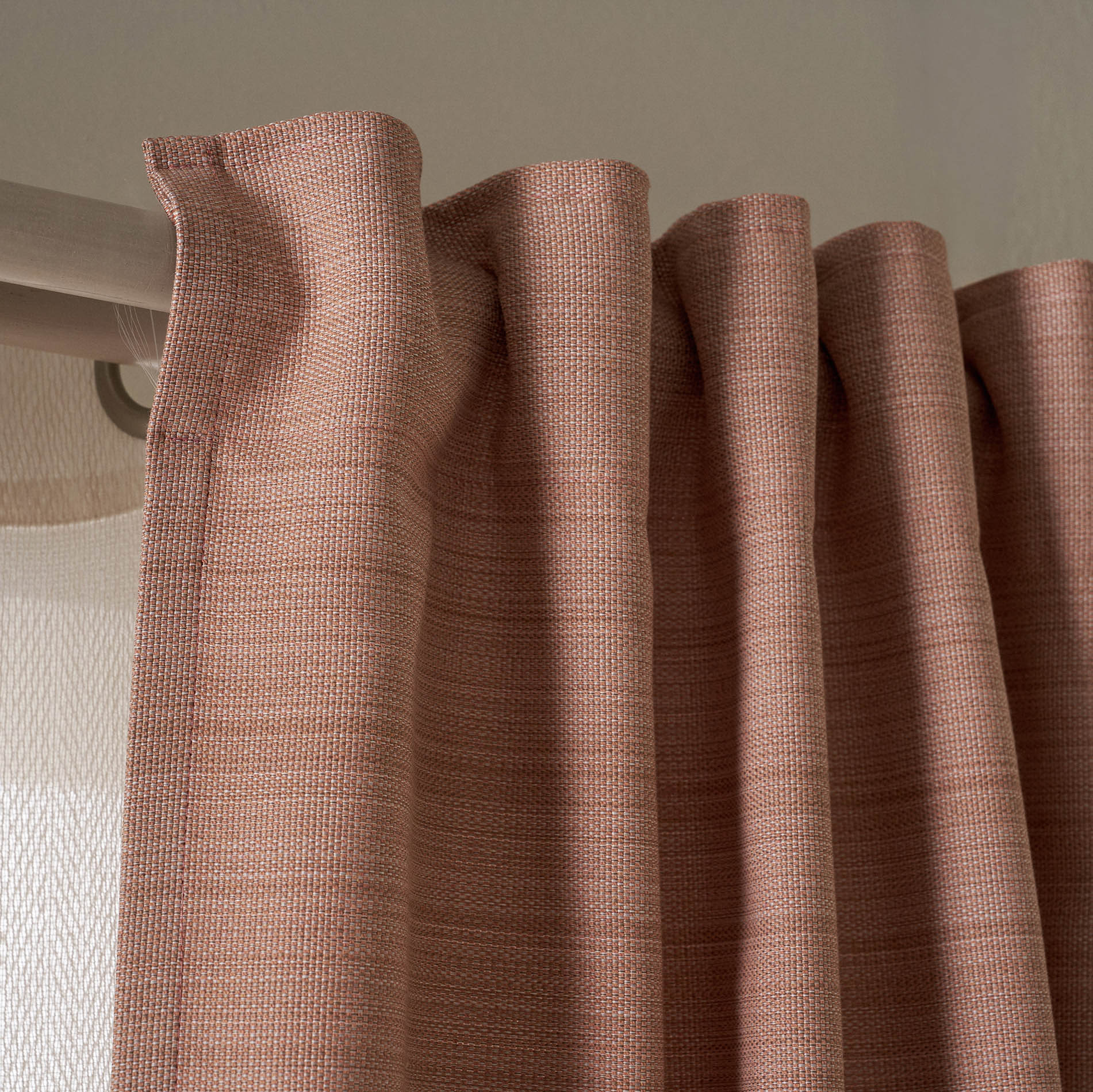 Ready-made Curtain 130x270cm Teyana Salmon 656