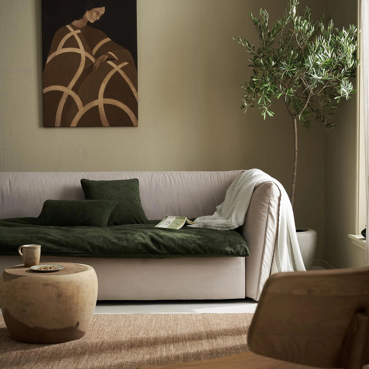 Μαξιλαροθήκη 43x43cm Nadinia Rock Grey 137/42