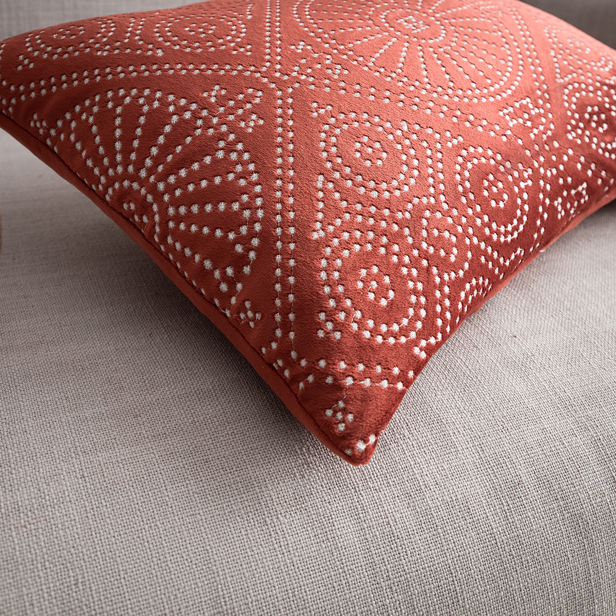 Μαξιλαροθήκη 30x45cm Cressida Paprika 139
