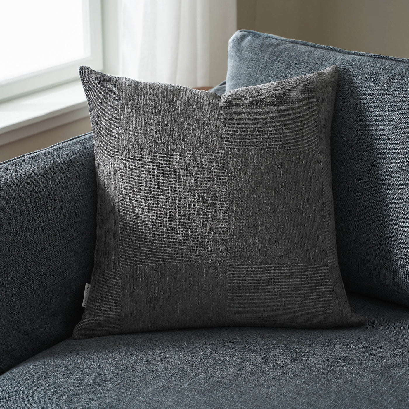 Pillowcase 50x50cm Zephyr Ink Grey 146/15